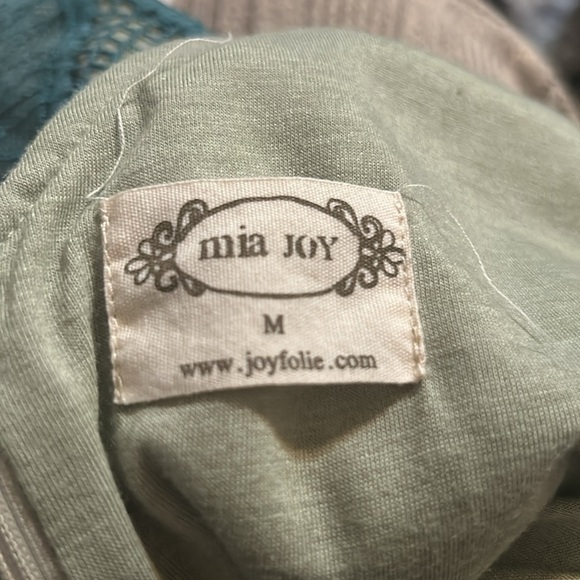 Joyfolie Teal Lace Dress - Picture 10 of 11